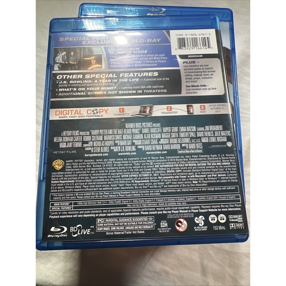 Lot If 9 Blu-ray's Misc. Titles. - Picture 9 of 16